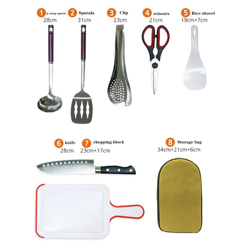 8pcs Cooking Utensil Set